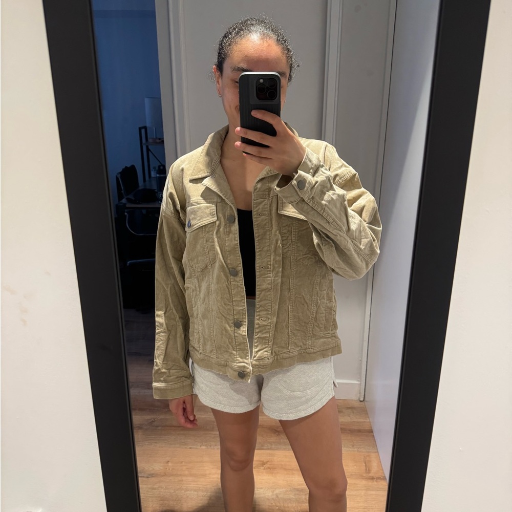 Eileen Fisher Tan Jean Jacket